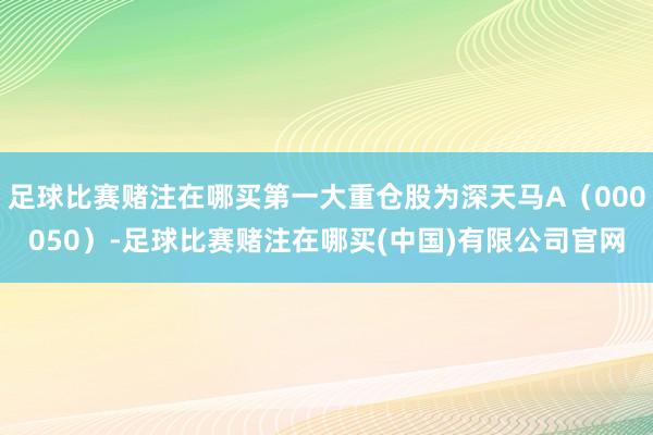 足球比赛赌注在哪买第一大重仓股为深天马A（000050）-足球比赛赌注在哪买(中国)有限公司官网